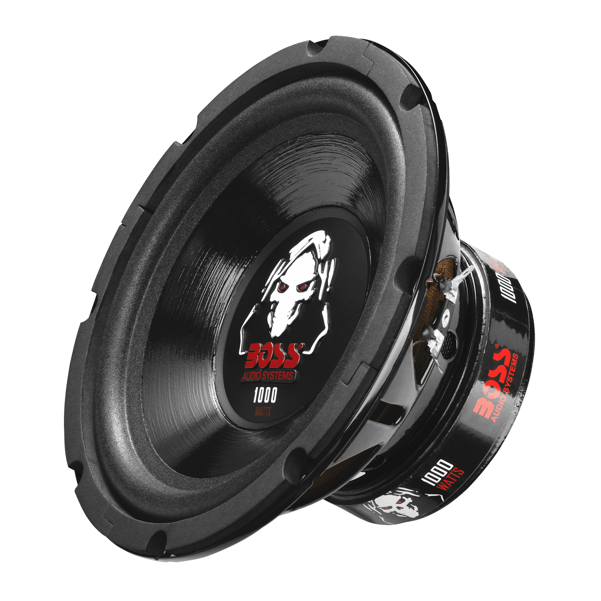 8-Inch Dual Voice Coil 4-Ohm 1000-Watt Car Subwoofer, Black | P80DVC